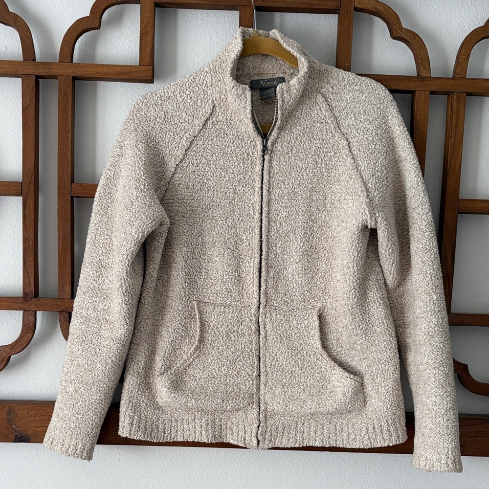Cream Sherpa Jacket/Sweater